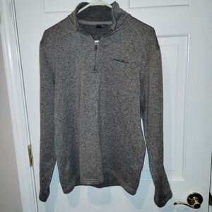 EDDIE Bauer Men's 1/4 zip pull over size small